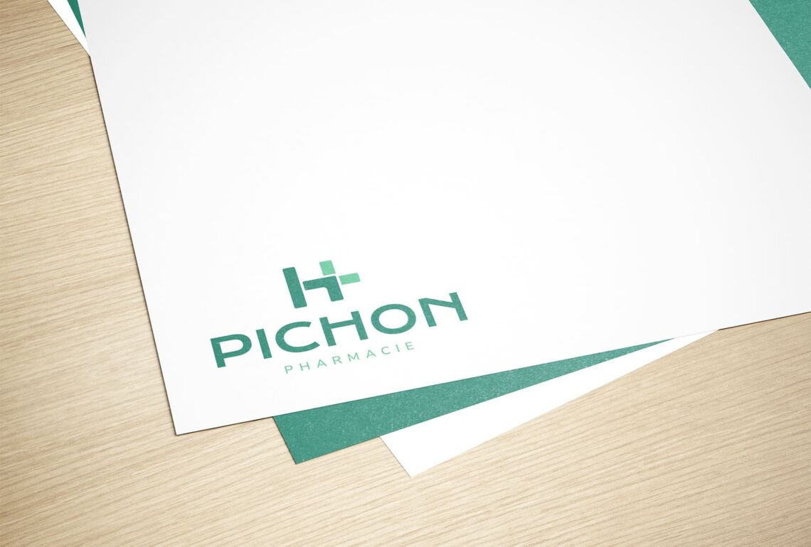 hpharma logo mockup 2